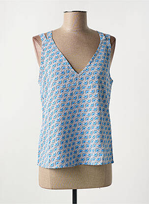 Top albastru AKOZ DE TOI femeie