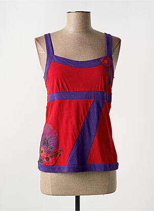 Top roșu COLINE femeie