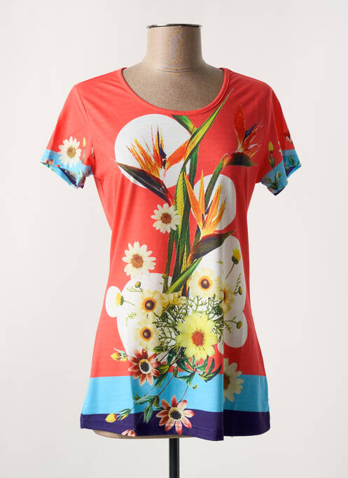 Tricou portocaliu ZELIA femeie