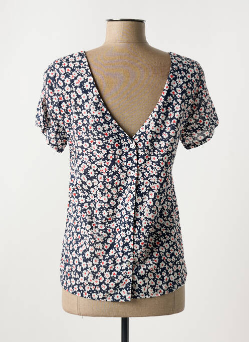 Top albastru CERISE BLUE femeie