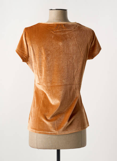 Top portocaliu ZELIA femeie