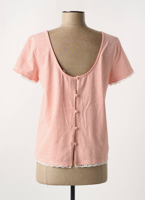 Tricou portocaliu CERISE BLUE femeie