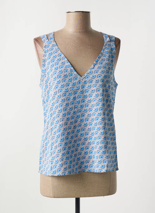 Top albastru AKOZ DE TOI femeie