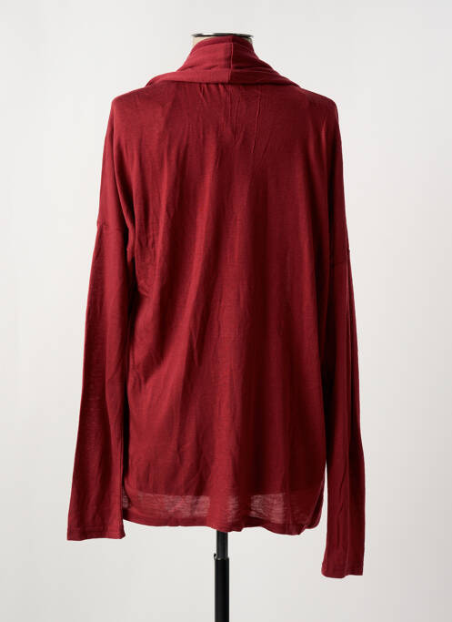 Vestă cu mâneci lungi portocaliu COLINE femeie