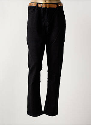 Pantalon drept negru ROSE PLAYER femeie