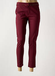 Pantalon 7/8 elasticitate mărime normală violet LAURA JO femme