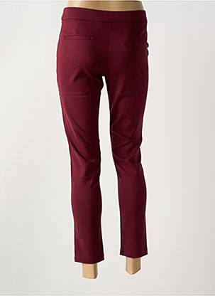 Pantalon 7/8 elasticitate mărime normală violet LAURA JO femeie