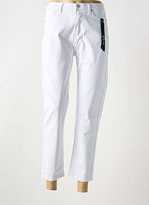 Blugi croială Mom alb MARIVY femeie