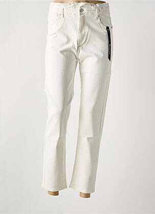 Blugi croială Mom alb MARIVY femeie