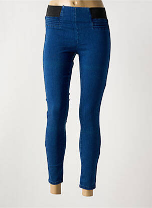 Jegging țesătură denim mărime normală albastru CINDY.H femeie