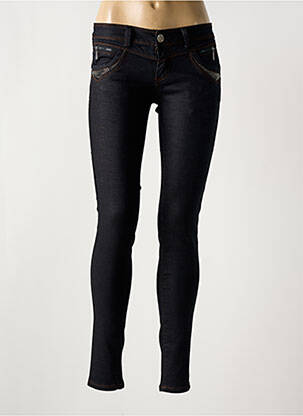 Pantalon slim elasticitate albastru ROSE PLAYER femeie