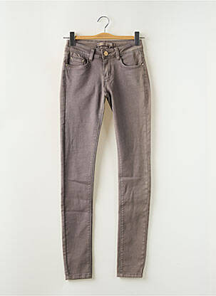 Pantalon slim maro R.DISPLAY femeie