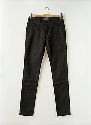 Pantalon chino negru LEEYO JEANS bărbat