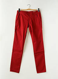 Pantalon chino elasticitate mărime normală roșu LEEYO JEANS homme