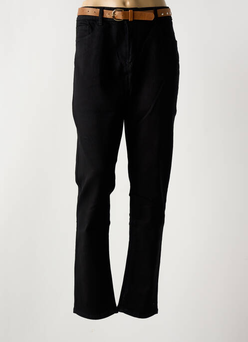 Pantalon drept negru ROSE PLAYER femeie