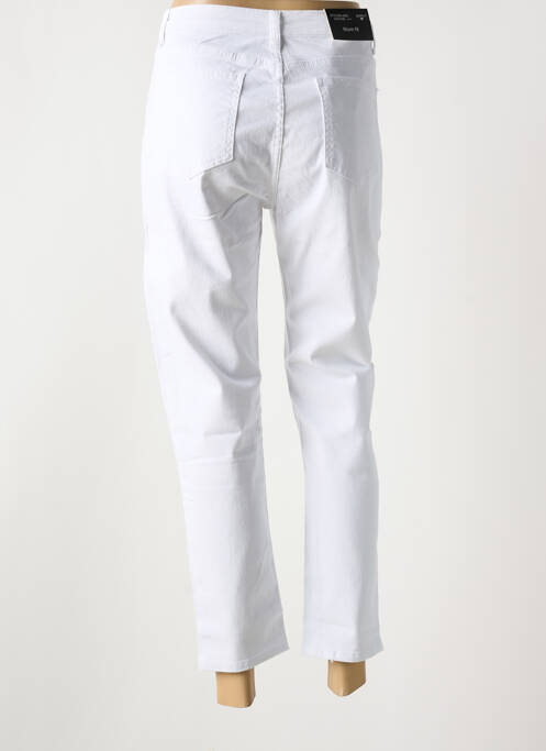 Blugi croială Mom alb MARIVY femeie