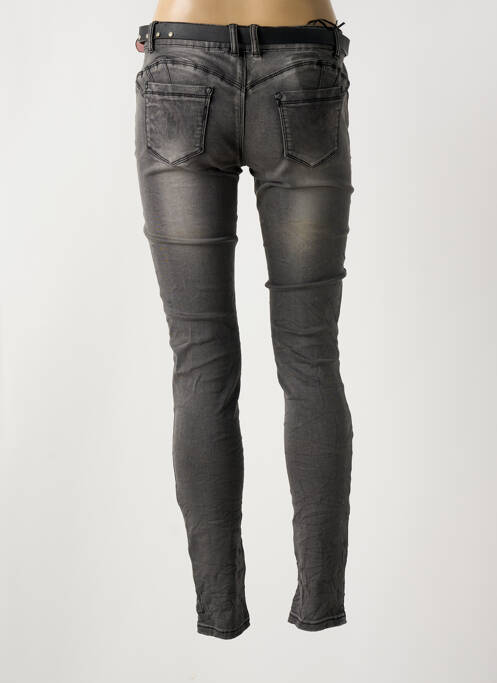 Blugi cu croială slim gri ROSE PLAYER femeie