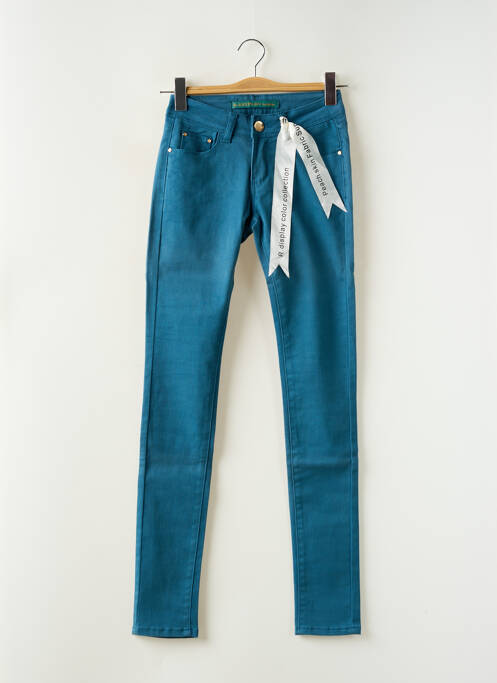 Pantalon slim albastru R.DISPLAY femeie