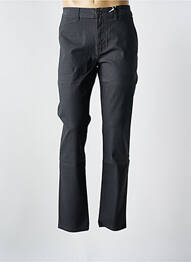 Pantalon chino țesătură poplin mărime normală gri MASTINO bărbat