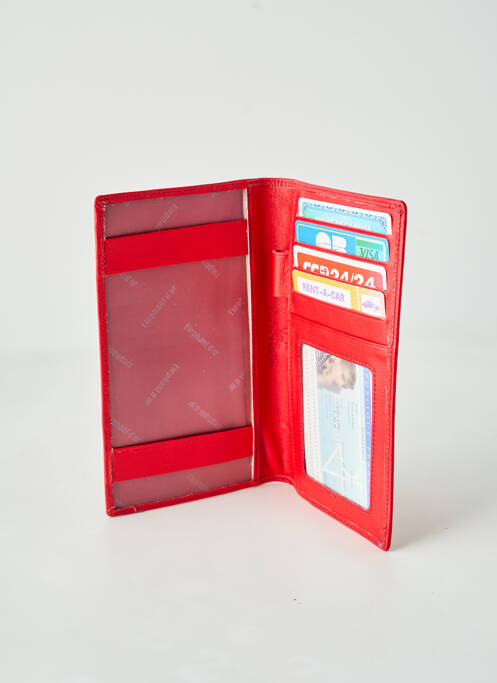 Portofel roșu ELEPHANT D'OR femeie