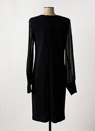 Rochie midi mâneci lungi mâneci lungi negru MAX MARA femeie