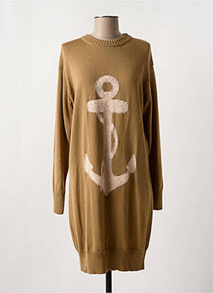 Rochie midi bej MAX MARA femeie