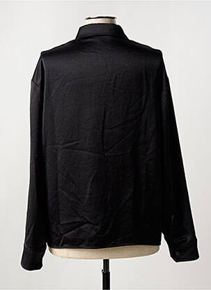 Cămașă croială cambrată mâneci lungi negru MAX MARA femeie