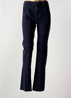 Blugi cu croială slim albastru HIGH femeie