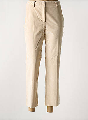 Pantalon 7/8 elasticitate mărime normală bej WEEKEND MAXMARA femeie