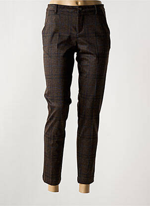 Pantalon 7/8 maro MAYJUNE femeie