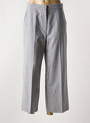 Pantalon 7/8 talie înaltă talie înaltă gri MAX MARA femeie