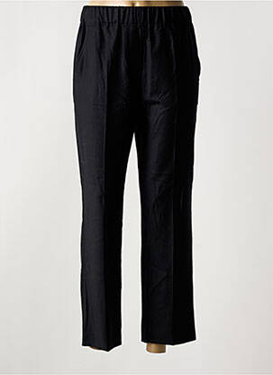Pantalon 7/8 talie înaltă talie înaltă negru WEEKEND MAXMARA femeie