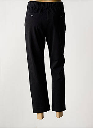 Pantalon 7/8 țesătură poplin mărime normală negru WEEKEND MAXMARA femeie
