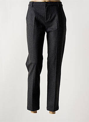 Pantalon 7/8 talie cu cleme mărime normală gri MAYJUNE femeie