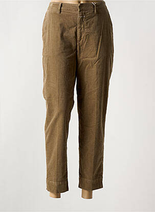 Pantalon 7/8 elasticitate mărime normală maro CLOSED femeie