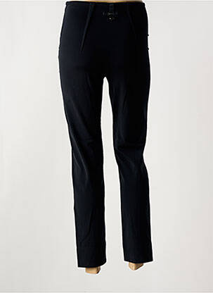 Pantalon 7/8 talie înaltă talie înaltă negru HIGH femeie