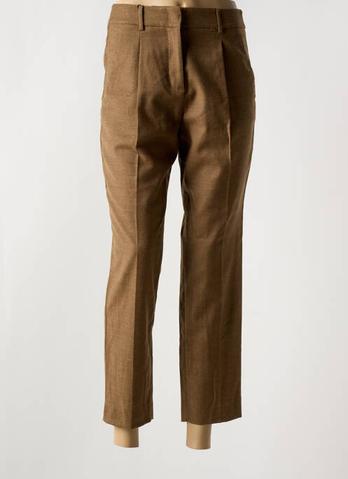 Pantalon chino maro WEEKEND MAXMARA femeie
