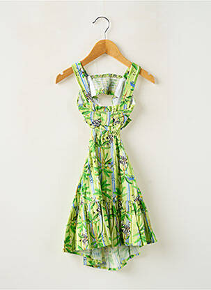 Rochie midi verde MAYORAL fată