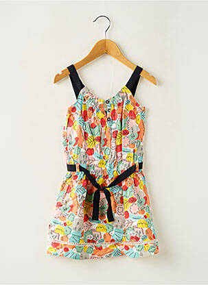 Rochie midi portocaliu BOBOLI fată