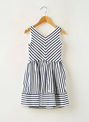 Rochie midi alb BOBOLI fată