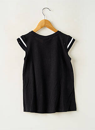 Rochie midi mâneci scurte mâneci scurte negru BOBOLI fată