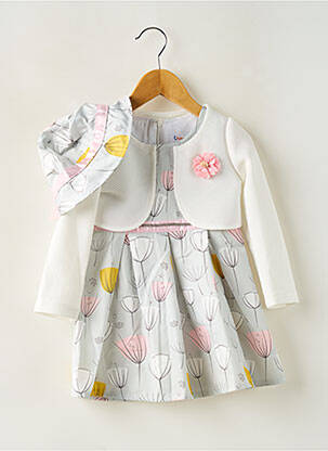 Rochie midi gri CHICAPRIE fată