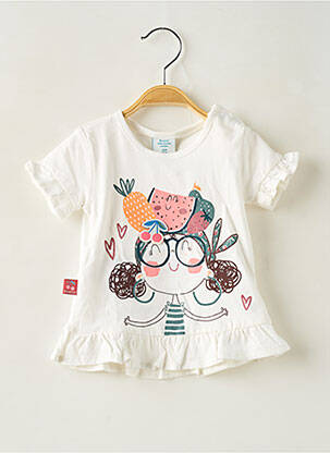 Tricou alb BOBOLI fată