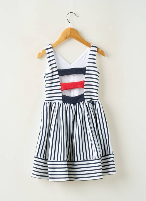 Rochie midi alb BOBOLI fată