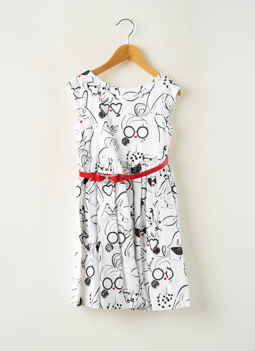 Rochie midi alb MAYORAL fată