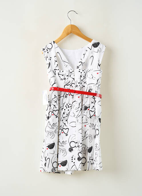 Rochie midi alb MAYORAL fată