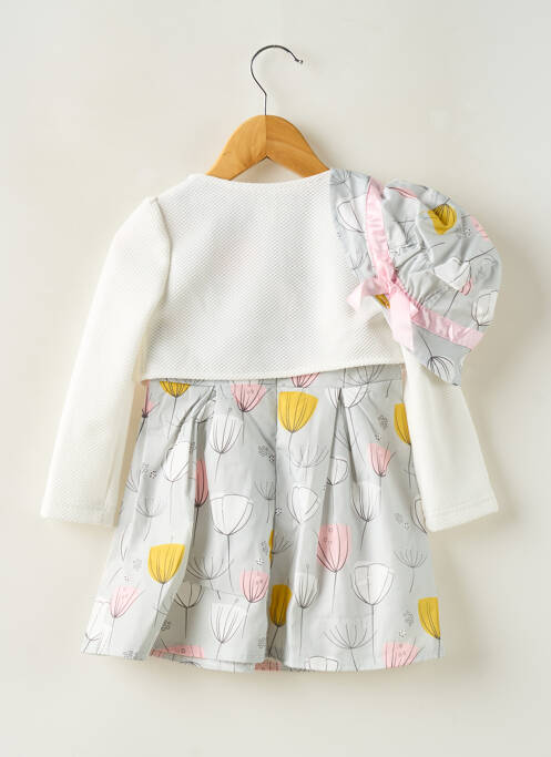 Rochie midi gri CHICAPRIE fată