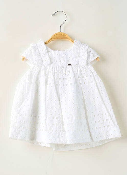 Rochie midi alb MAYORAL fată