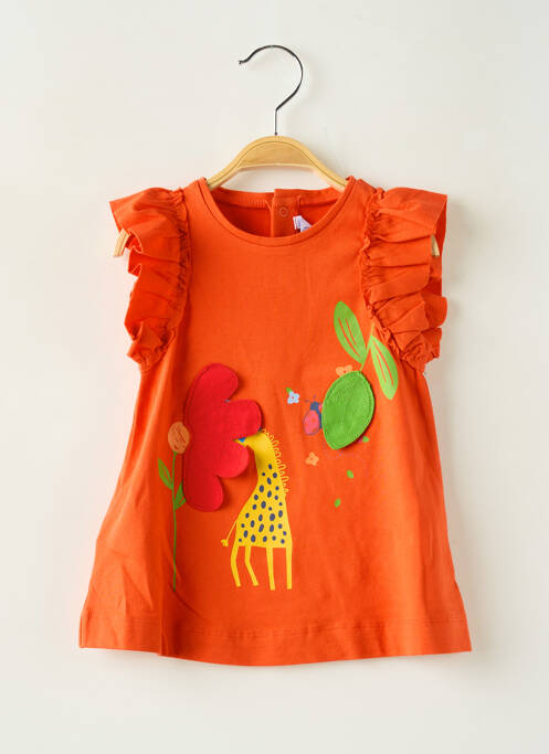 Rochie midi portocaliu MAYORAL fată