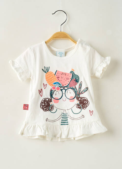 Tricou alb BOBOLI fată